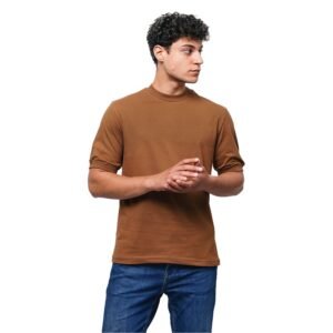 Tee-shirt modèle pro 100% coton en marron